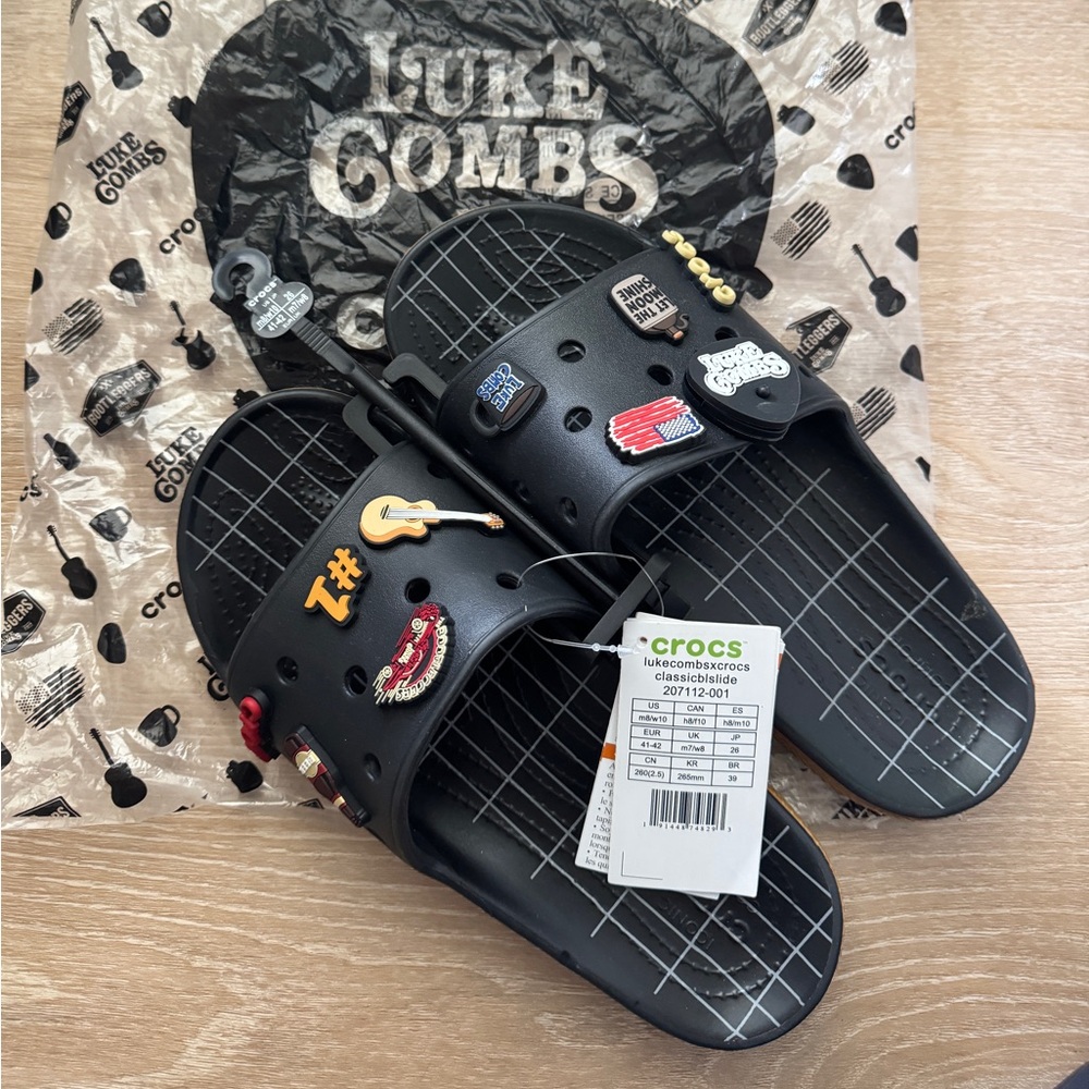 Luke Combs Crocs Bootleggers Slide